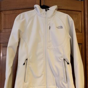 The North Face cream jacket